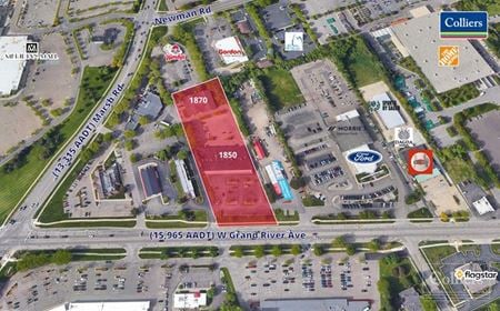 Preview of Retail space for Rent at 1850 W Grand River Ave