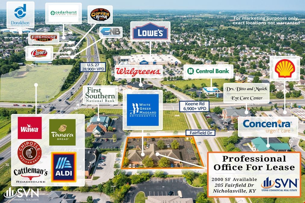 For Lease: Nicholasville Professional Office