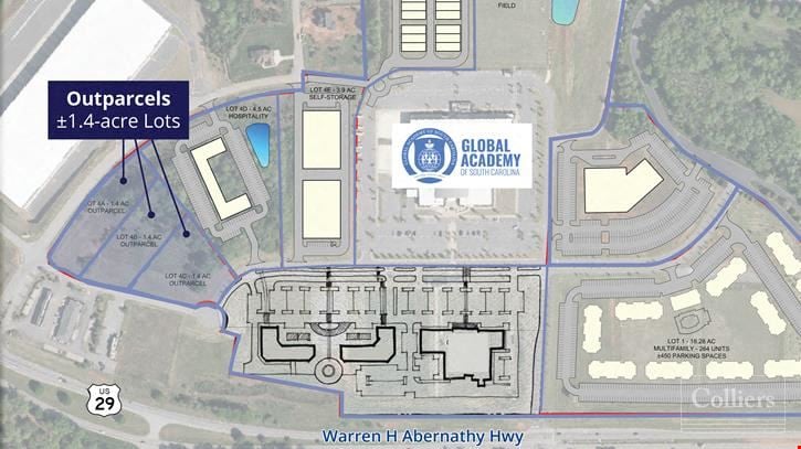 ±1-50 acres for Residential/Retail/Commercial Use