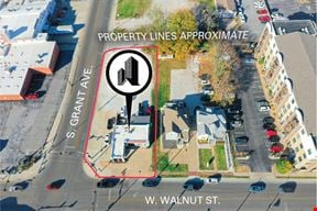 1,096 SF Retail Building For Sale GAP A on Grant & Walnut
