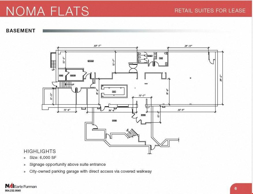 NOMA Flats - Retail Space