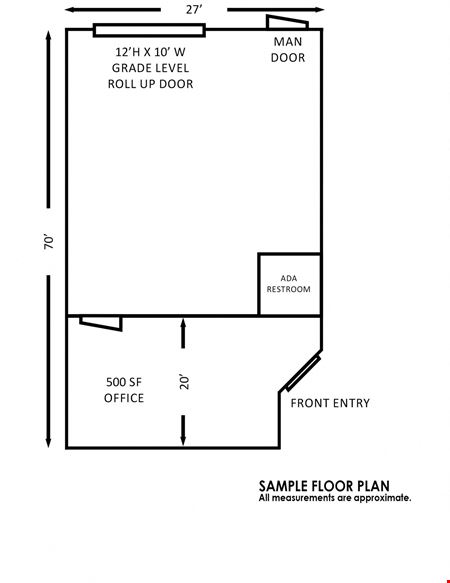 Preview of commercial space at 5649 2nd St W