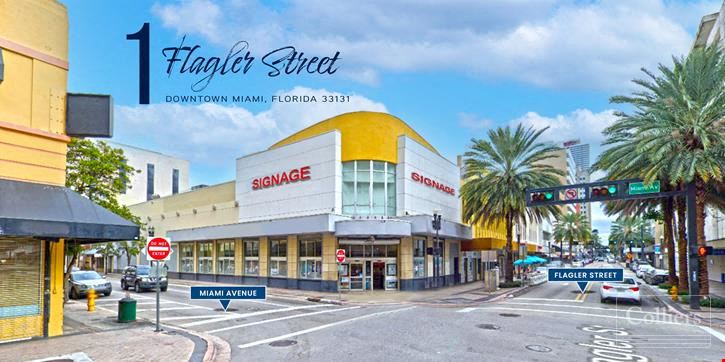 Corner Flagship Opportunity on Miami Ave and Flagler Street