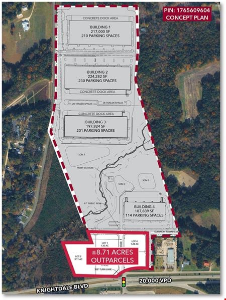Preview of VacantLand space for Sale at 1100 Keiths Rd 