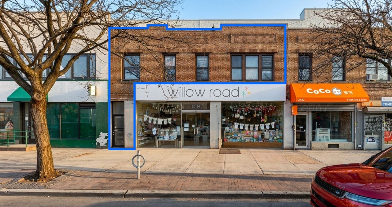 1,100 SF | 29-28 Ditmars Boulevard | Second Floor Retail Space W/ Significant Branding Opportunity & Signage Visibility for Lease