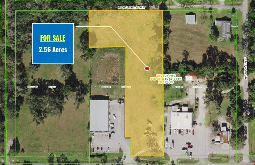 2.56 Acres SR 52 and Curley Street