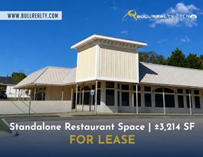 Standalone Restaurant Space | ±3,214 SF