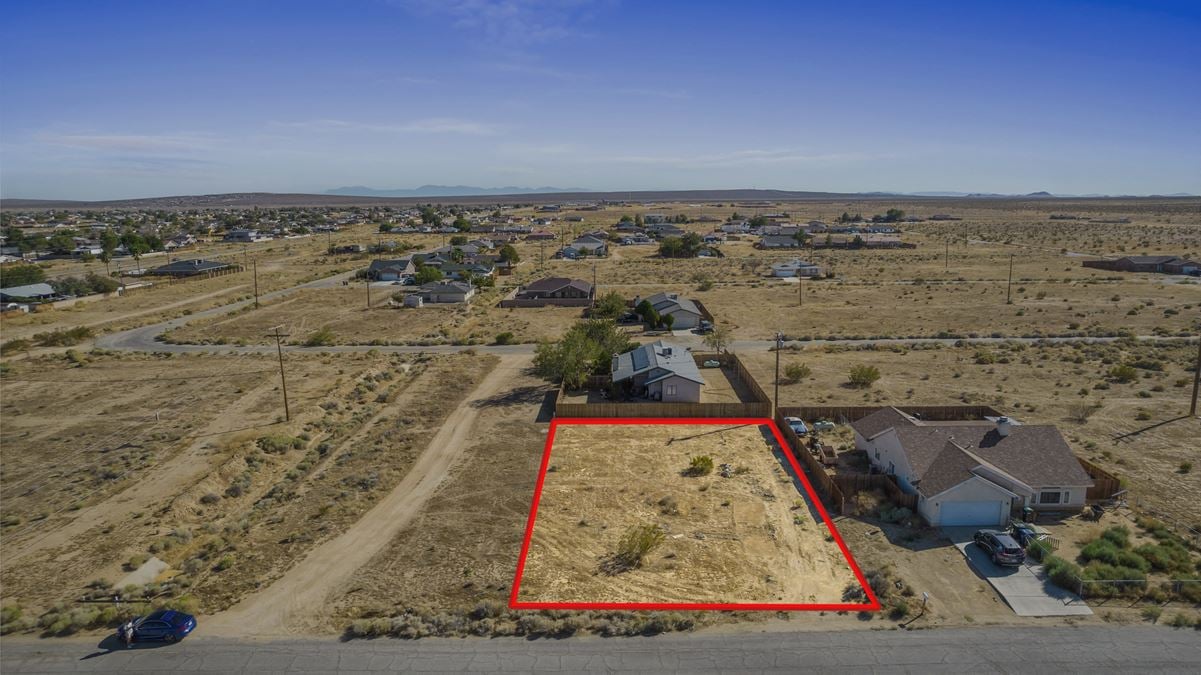 ±0.22 Acres of Level Land in California City