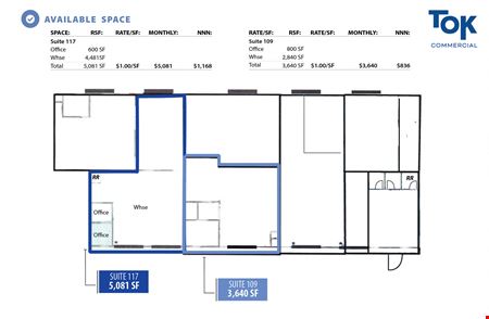 Preview of Industrial space for Rent at 2603  Sundance Road