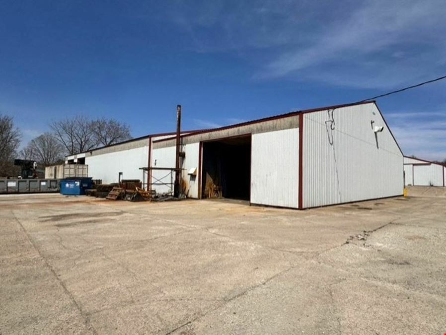 RAIL SPUR, MECHANICS SHOP & YARD