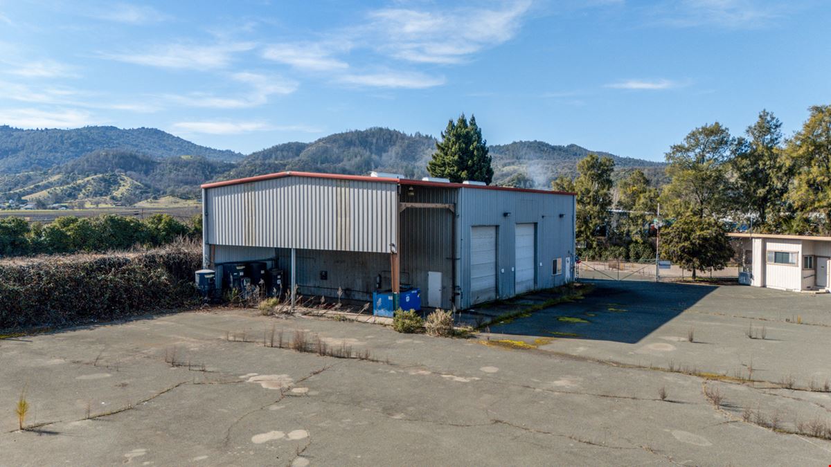 Industrial Property with Yard Space Near Freeway!