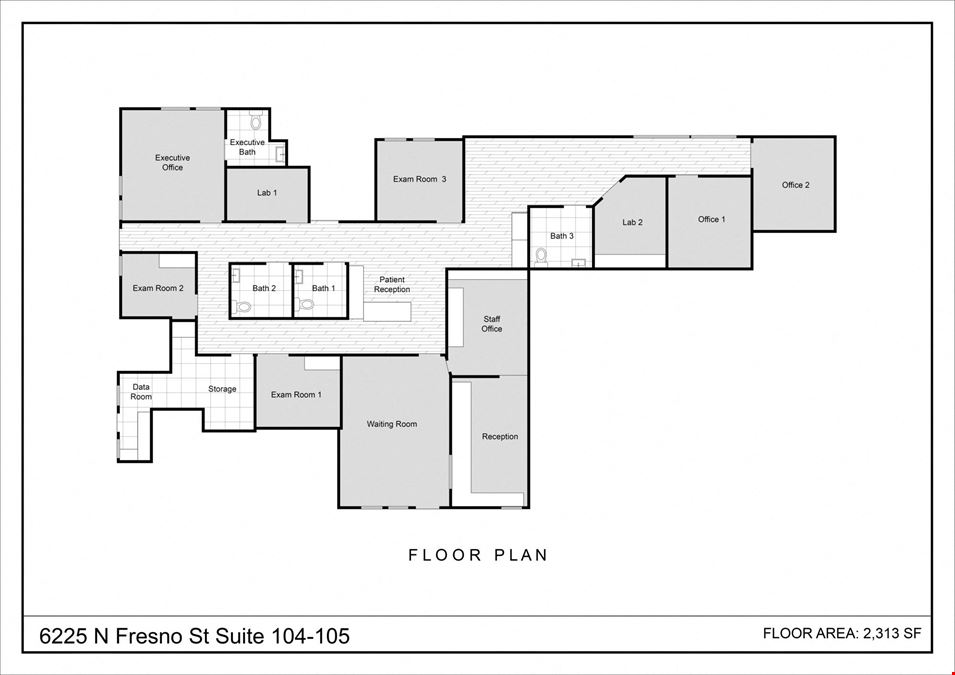 6225 N. Fresno St, Unit 104-105, Fresno