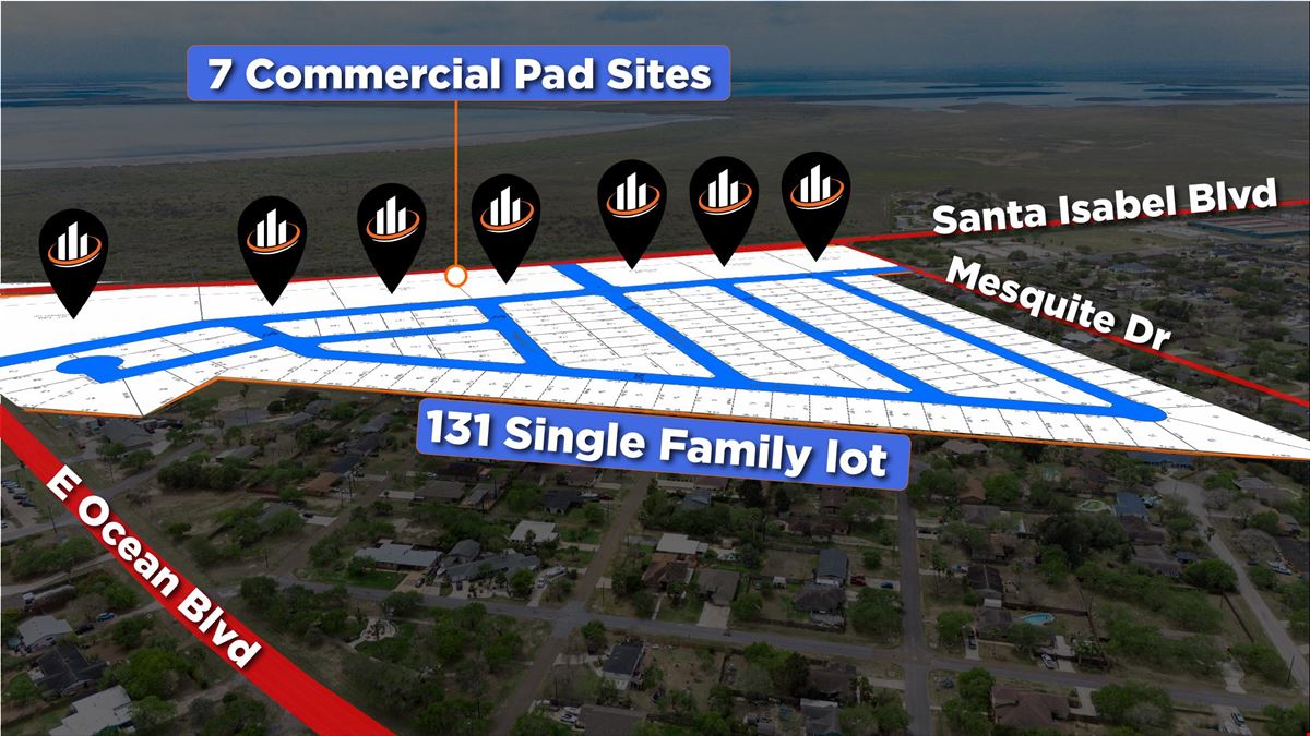 Retail Pad Sites 1.79 AC - 4.68 AC | Sunset Breeze at Laguna