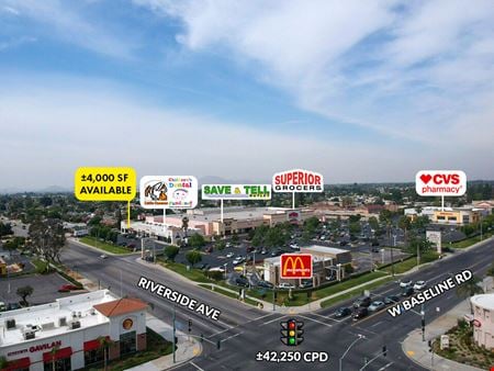 Preview of Retail space for Rent at 1110-1154 N. Riverside Ave.