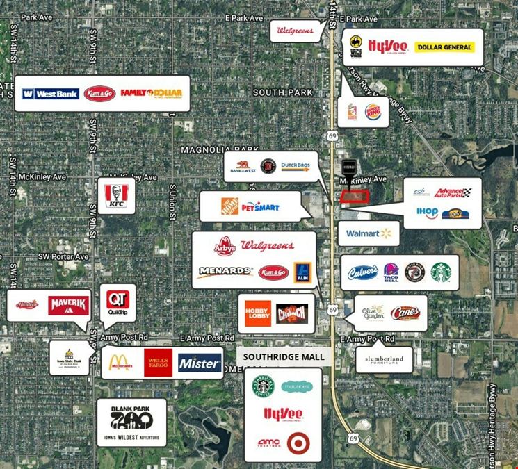 SE 14th Walmart Outlot For Sale