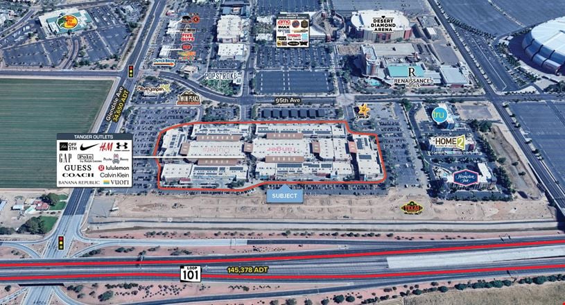 Preview of Retail space for Rent at 6800 N 95th Ave