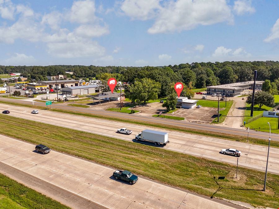 Two Commercial Buildings with Surplus Land on I-49