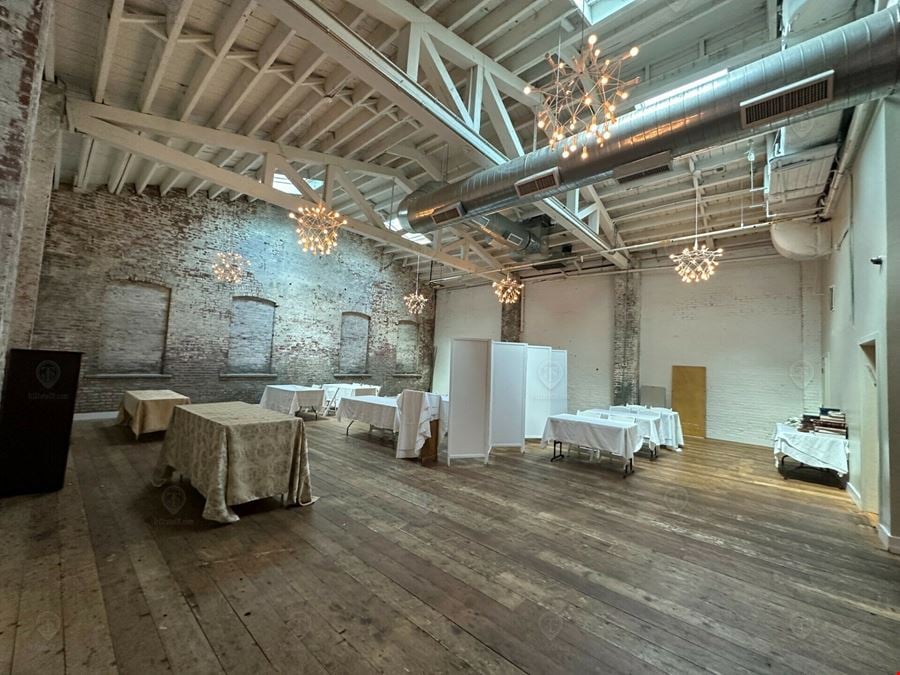 4,000 SF | 650 Sackett Street | Rustic Commercial Loft For Lease