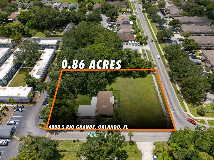 Affordable Housing-Orlando 0.86 Acres