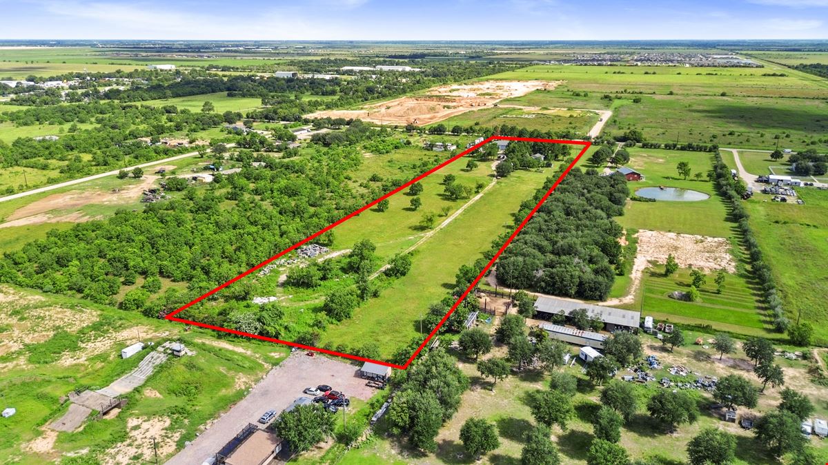 ±10 Acres in Katy Growth Corridor – Ideal for Commercial, Residential, or Mixed-Use Development