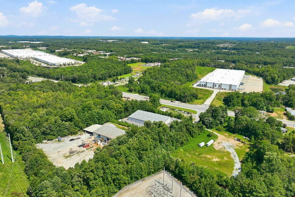 Industrial Park with Outside Storage Lots