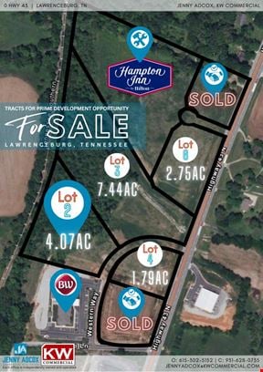 0 Hwy 43 Lawrenceburg, TN Parcel 2