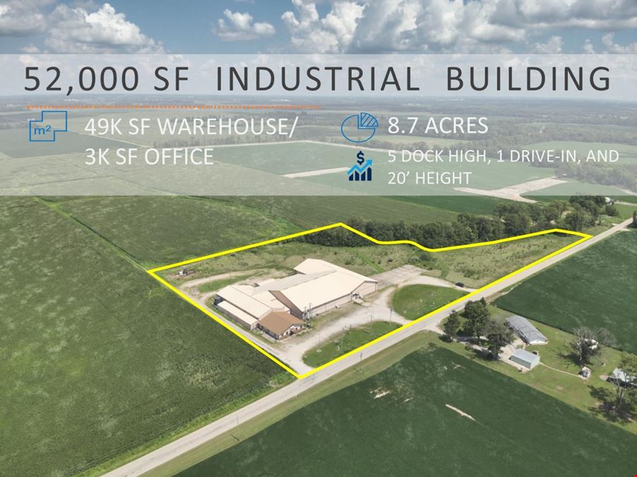 $1 Auction – 52,000 SF Industrial Building