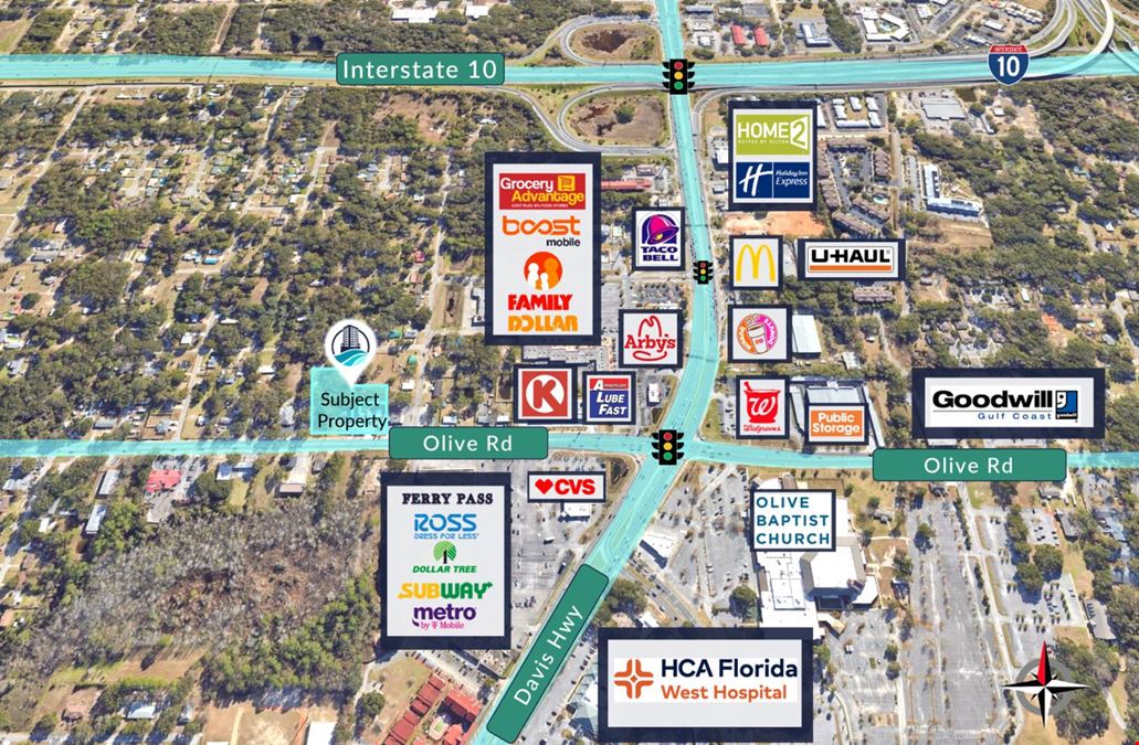 E Olive Rd. Pensacola|Retail/Office For Sale