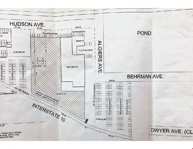 Industrial Building w/500' of Frontage on I-10