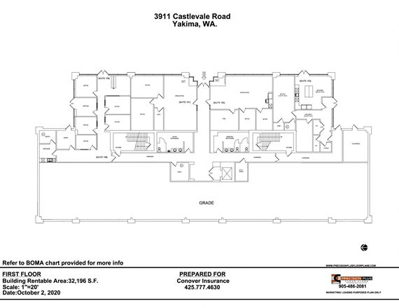 Preview of Office space for Rent at 3911 Castlevale Road