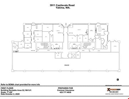 Preview of Office space for Rent at 3911 Castlevale Road