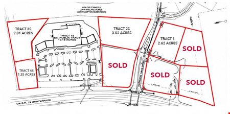 Preview of VacantLand space for Sale at Hwy 74 & Carriage Oaks Dr.