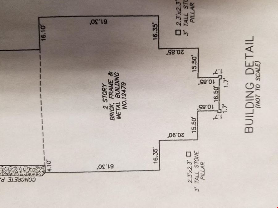 12,500+/- SF Warehouse Building