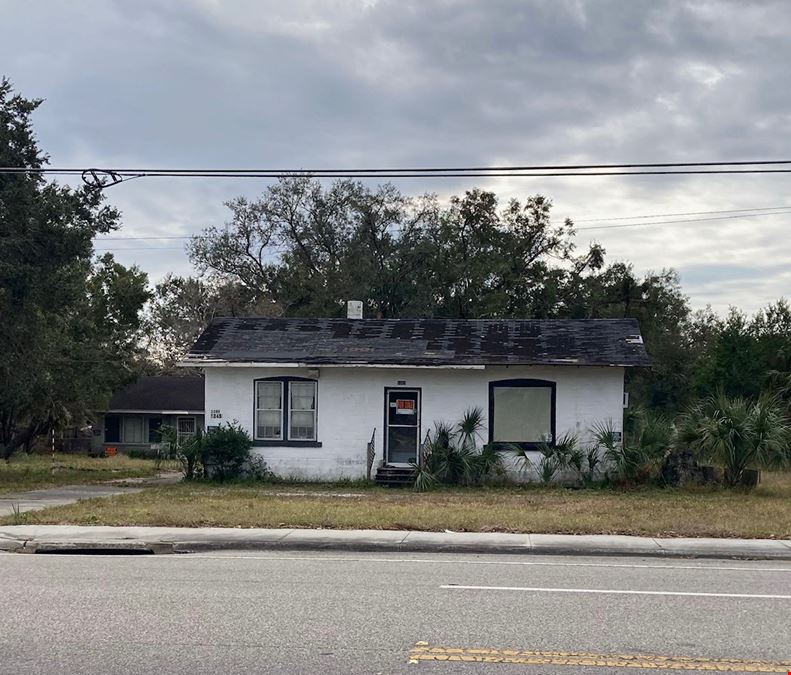 Over 1/2 Acre Opportunity With Improvements Near Downtown Lakeland