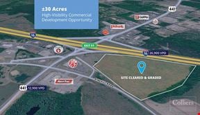 High-Visibility Commercial Site at Dublin’s I-16 Gateway