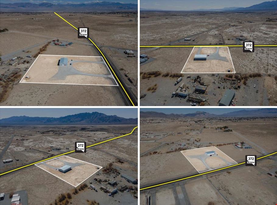 FINAL PRICE DROP:  Pahrump Industrial Warehouse on 2.47 acres of vacant land