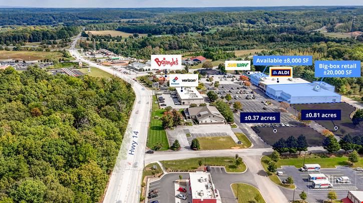 Landrum Retail Center Big-Box and Shop Space Available