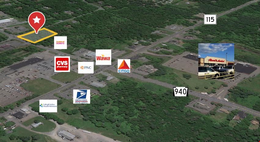 3.85 AC Commercial Development Site w/ Proposed 23,000 SF