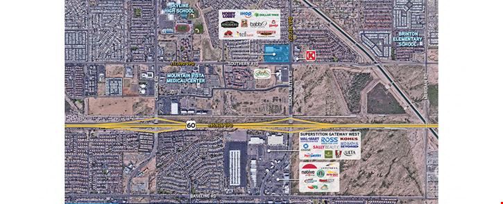 Retail and Medical Space for Lease in Neighborhood Center in Mesa