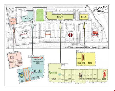 Preview of commercial space at 13526 Village Park Dr