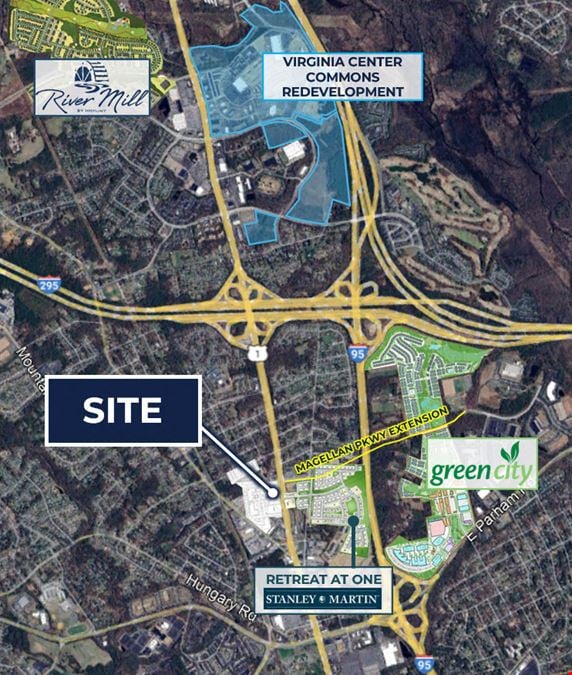 Up to 10,000 SF Building Pad Site