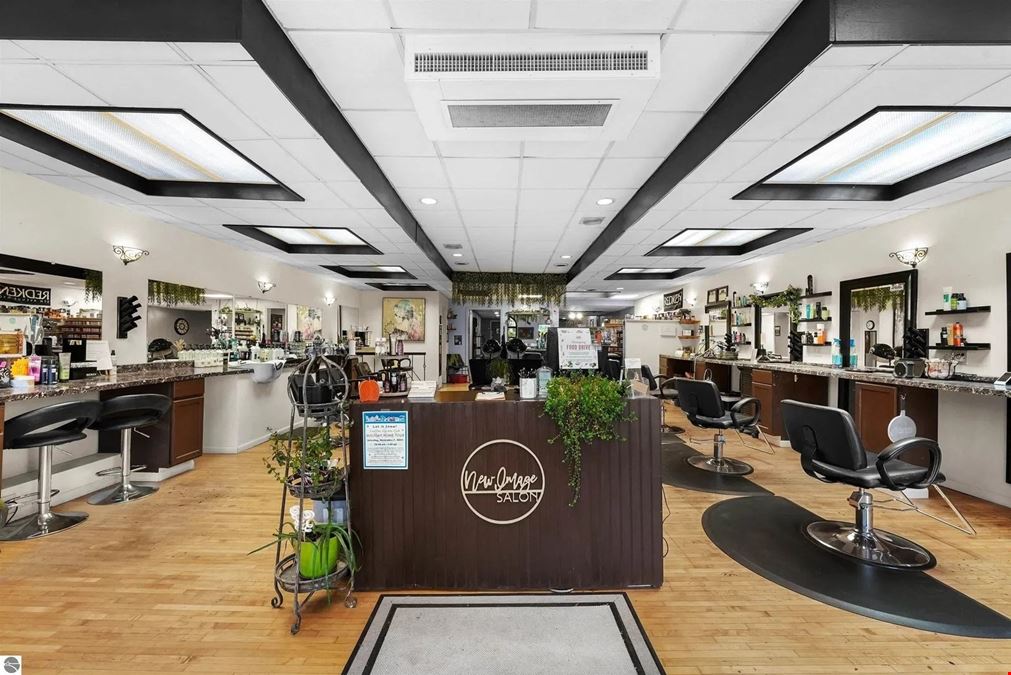 Historical Building (2,050 SF) and Business (Hair Salon)