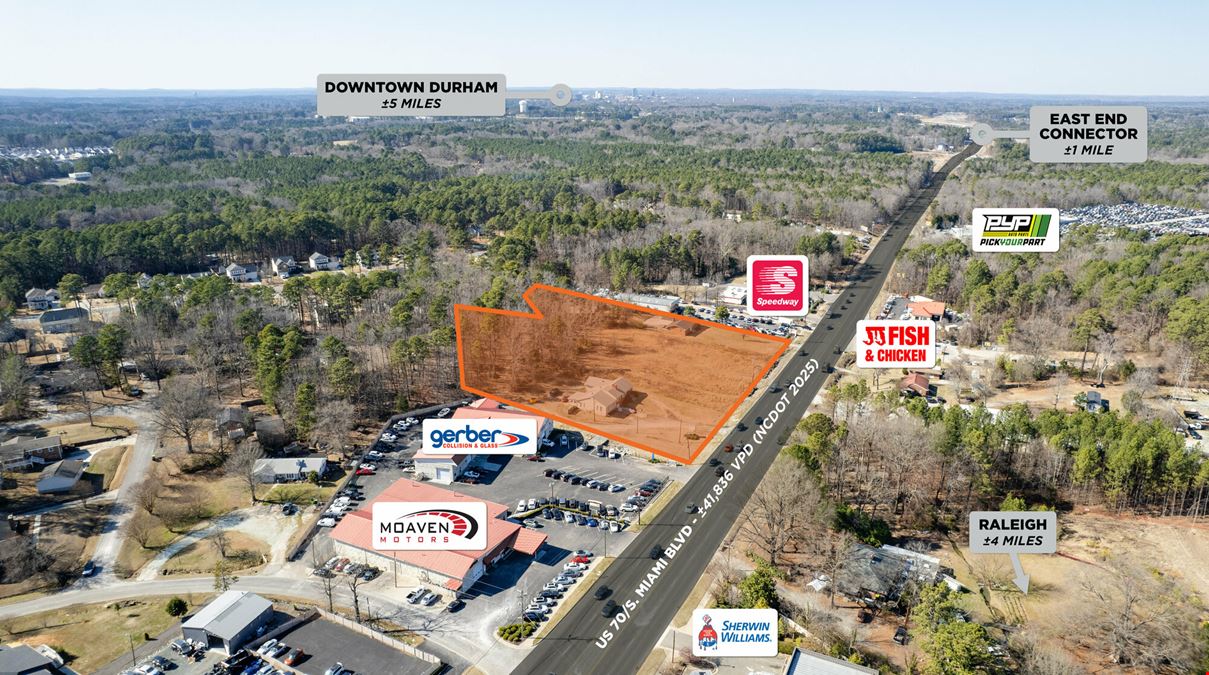 US 70 Assemblage (±5.39 Acres)