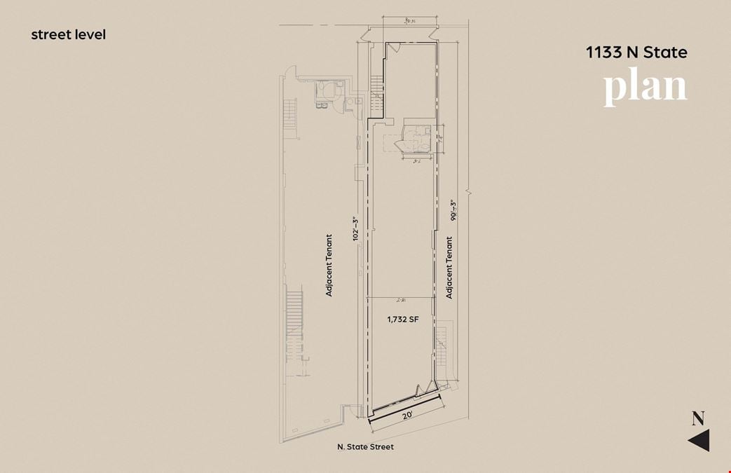 1127-1131-1133-1135 N State Street
