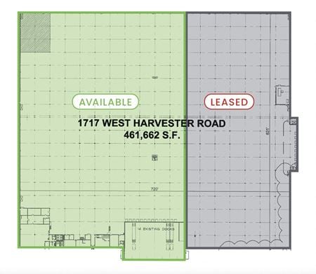 Preview of Industrial space for Rent at 1717 Harvester Rd