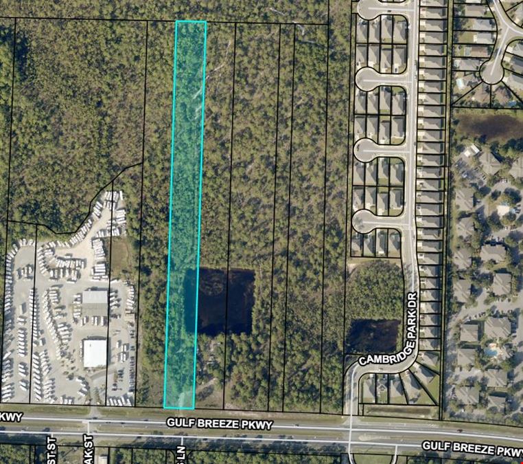 1.6 Acres Available in Gulf Breeze