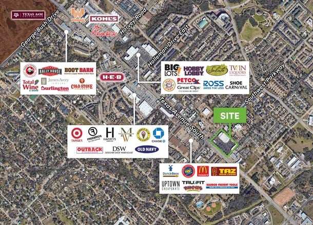 Preview of Retail space for Rent at 2501 Texas Ave S