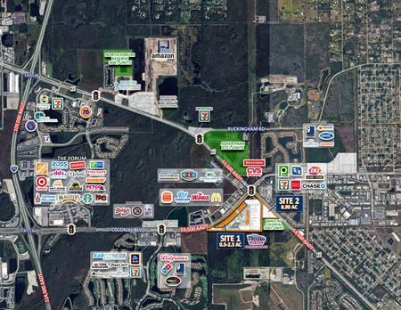 Preview of VacantLand space for Rent at SWC Colonial Blvd & SR 82