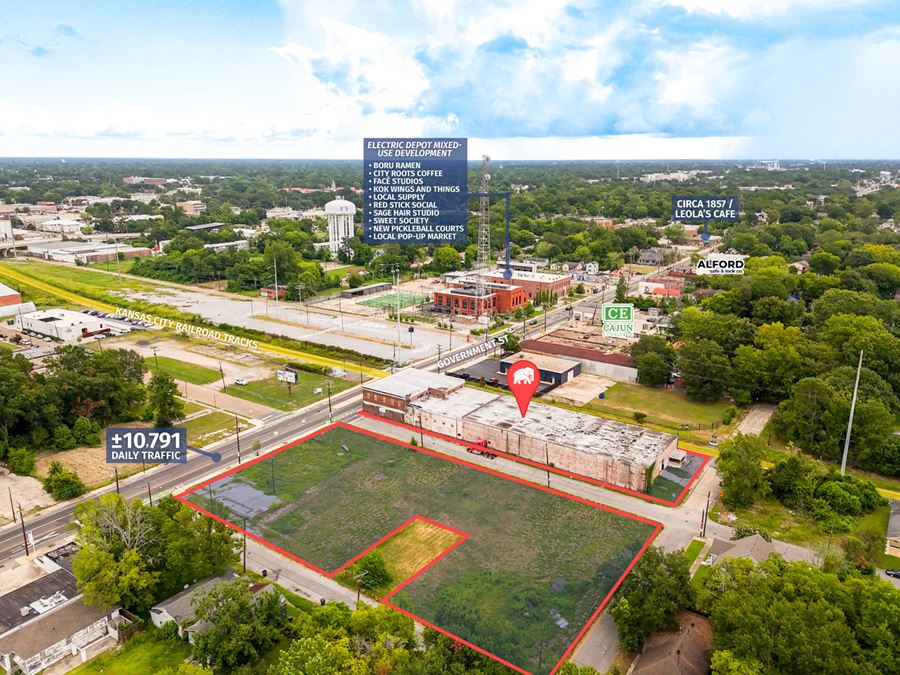 Historic Mid-City Mixed-Use Redevelopment Site on Government St