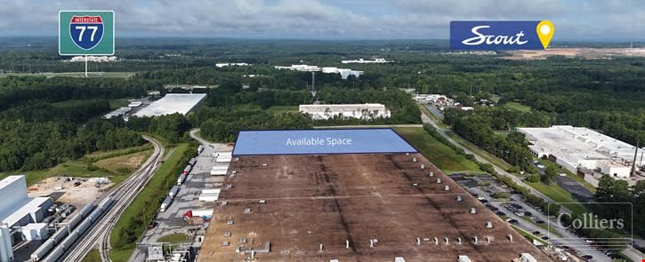 ±50,000 – ±200,000 SF Subdividable Industrial Space Available in Blythewood, SC